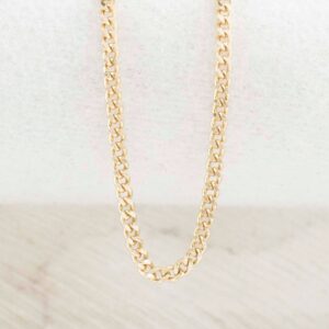 CADENA CUBANA PLANA 1.5mm - 45cm